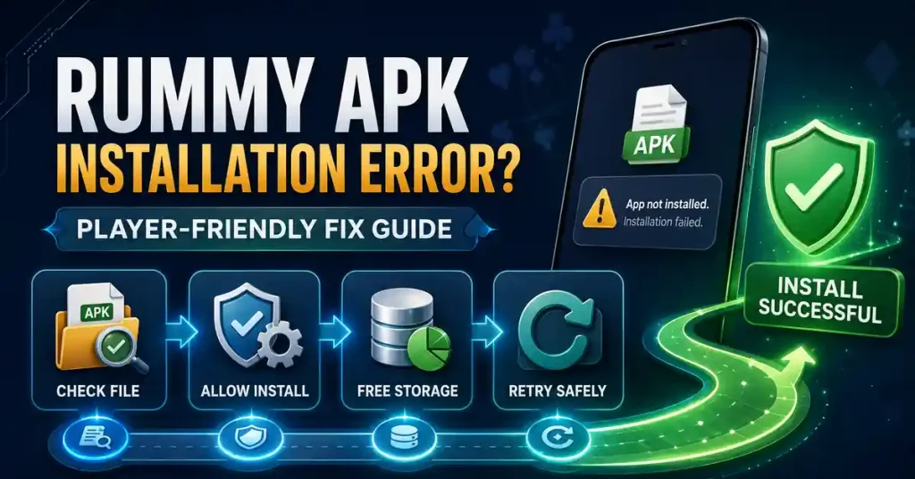 Rummy APK Installation Error: A Player-Friendly Fix Guide